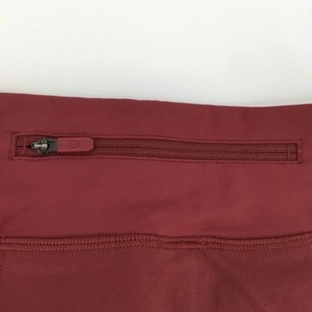 Lululemon Pace Rival Skirt Skort Sz 4 Mulled Wine Maroon Pickleball Tennis Run